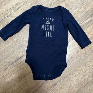 10 for $10 - Carter’s I like the night life onesie
